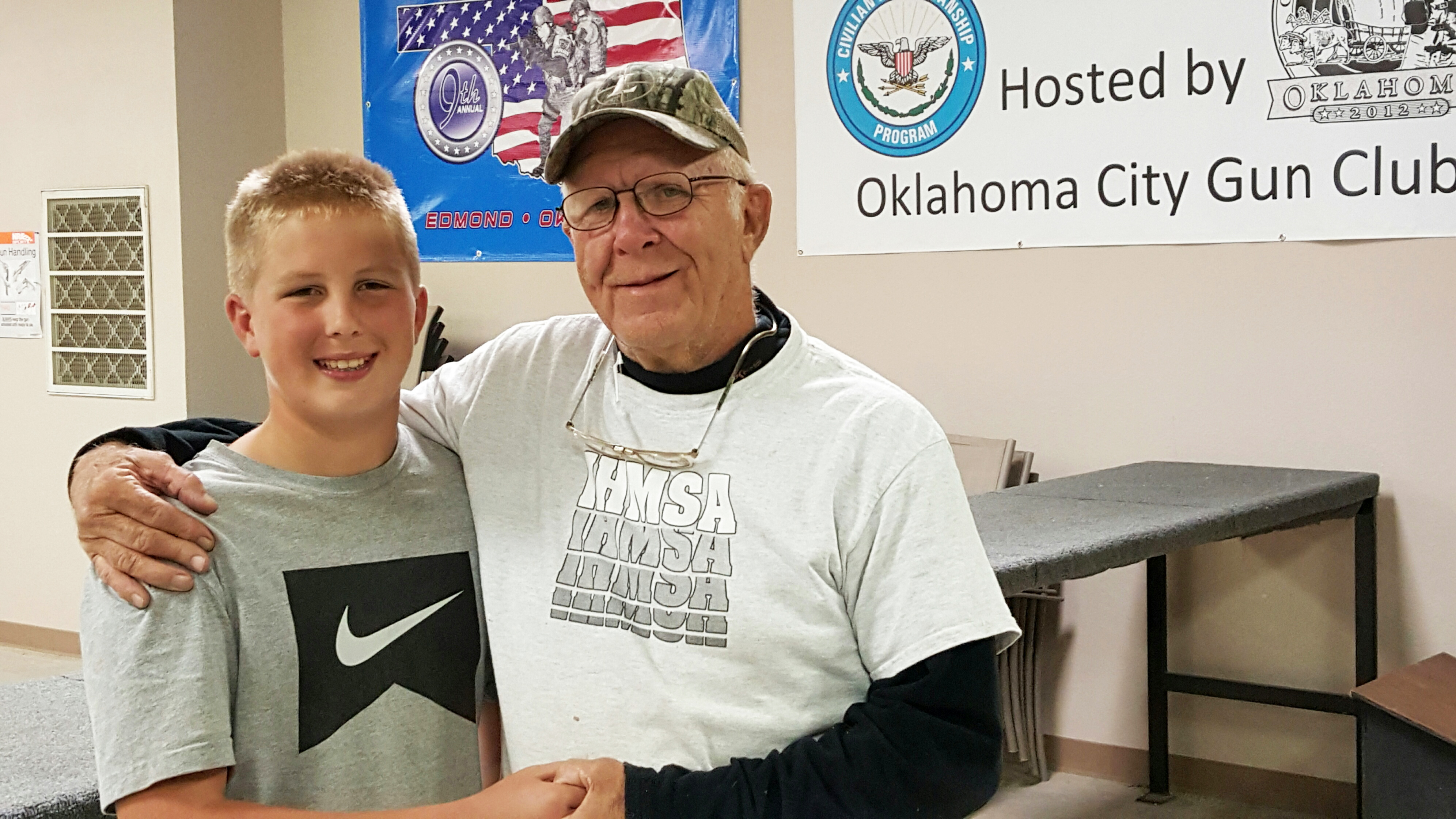Ryan Schuff Air Region  4 Champion.Congrats from Grandpa Jim Fields.The Student becomes the Teacher.Ryan beat his Grandpa!