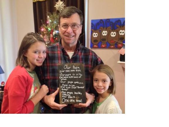 grand daughters made this for my Christmas